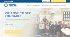 Desktop Screenshot of familydentalcenterofhutto.com
